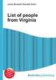 List of people from Virginia, Jesse Russell,Ronald Cohn 