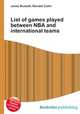 List of games played between NBA and international teams, Jesse Russell,Ronald Cohn 