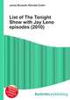 List of The Tonight Show with Jay Leno episodes (2010), Jesse Russell,Ronald Cohn 
