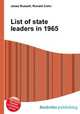 List of state leaders in 1965, Jesse Russell,Ronald Cohn 