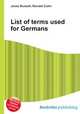 List of terms used for Germans, Jesse Russell,Ronald Cohn 