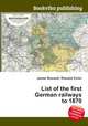 List of the first German railways to 1870, Jesse Russell,Ronald Cohn 