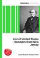 List of United States Senators from New Jersey, Jesse Russell,Ronald Cohn 