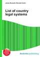 List of country legal systems, Jesse Russell,Ronald Cohn 
