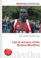 List of winners of the Boston Marathon, Jesse Russell,Ronald Cohn 