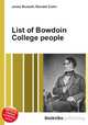 List of Bowdoin College people, Jesse Russell,Ronald Cohn 
