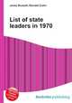 List of state leaders in 1970, Jesse Russell,Ronald Cohn 