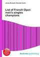 List of French Open men
