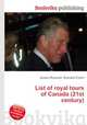 List of royal tours of Canada (21st century), Jesse Russell,Ronald Cohn 