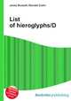 List of hieroglyphs/D, Jesse Russell,Ronald Cohn 