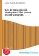 List of laws enacted during the 110th United States Congress, Jesse Russell,Ronald Cohn 