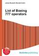List of Boeing 777 operators, Jesse Russell,Ronald Cohn 