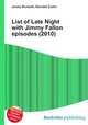 List of Late Night with Jimmy Fallon episodes (2010), Jesse Russell,Ronald Cohn 