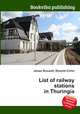 List of railway stations in Thuringia, Jesse Russell,Ronald Cohn 