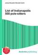 List of Indianapolis 500 pole-sitters, Jesse Russell,Ronald Cohn 