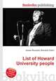 List of Howard University people, Jesse Russell,Ronald Cohn 