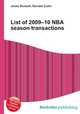 List of 2009–10 NBA season transactions, Jesse Russell,Ronald Cohn 