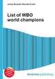 List of WBO world champions, Jesse Russell,Ronald Cohn 