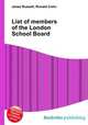 List of members of the London School Board, Jesse Russell,Ronald Cohn 