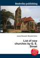 List of new churches by G. E. Street, Jesse Russell,Ronald Cohn 