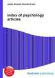 Index of psychology articles, Jesse Russell,Ronald Cohn 