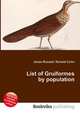 List of Gruiformes by population, Jesse Russell,Ronald Cohn 