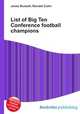List of Big Ten Conference football champions, Jesse Russell,Ronald Cohn 
