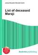 List of deceased Maraji, Jesse Russell,Ronald Cohn 