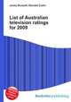 List of Australian television ratings for 2009, Jesse Russell,Ronald Cohn 