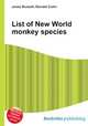List of New World monkey species, Jesse Russell,Ronald Cohn 