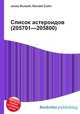 Список астероидов (205701—205800), Джесси Рассел 