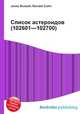 Список астероидов (102601—102700), Джесси Рассел 