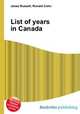 List of years in Canada, Jesse Russell,Ronald Cohn 