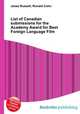 List of Canadian submissions for the Academy Award for Best Foreign Language Film, Jesse Russell,Ronald Cohn 