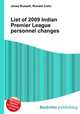 List of 2009 Indian Premier League personnel changes, Jesse Russell,Ronald Cohn 