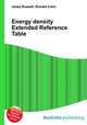 Energy density Extended Reference Table, Jesse Russell,Ronald Cohn 