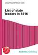 List of state leaders in 1816, Jesse Russell,Ronald Cohn 