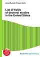 List of fields of doctoral studies in the United States, Jesse Russell,Ronald Cohn 