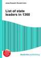 List of state leaders in 1360, Jesse Russell,Ronald Cohn 