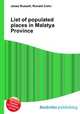 List of populated places in Malatya Province, Jesse Russell,Ronald Cohn 