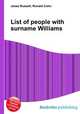 List of people with surname Williams, Jesse Russell,Ronald Cohn 