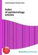Index of epistemology articles, Jesse Russell,Ronald Cohn 