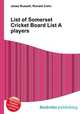 List of Somerset Cricket Board List A players, Jesse Russell,Ronald Cohn 