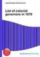 List of colonial governors in 1970, Jesse Russell,Ronald Cohn 