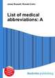 List of medical abbreviations: A, Jesse Russell,Ronald Cohn 