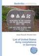 List of United States Army installations in Germany, Jesse Russell,Ronald Cohn 