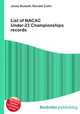 List of NACAC Under-23 Championships records, Jesse Russell,Ronald Cohn 