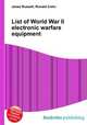 List of World War II electronic warfare equipment, Jesse Russell,Ronald Cohn 