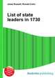 List of state leaders in 1730, Jesse Russell,Ronald Cohn 