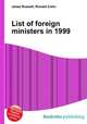 List of foreign ministers in 1999, Jesse Russell,Ronald Cohn 